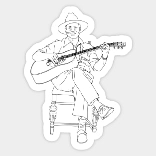 Honeyboy Edwards Sticker